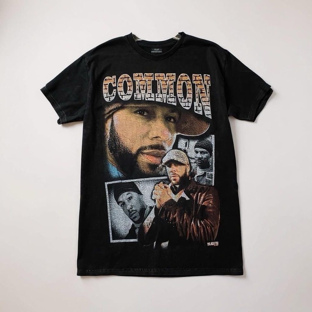 Common Sense T Shirt Men S Black Graphic Print Reggae Hip Hop Licensed